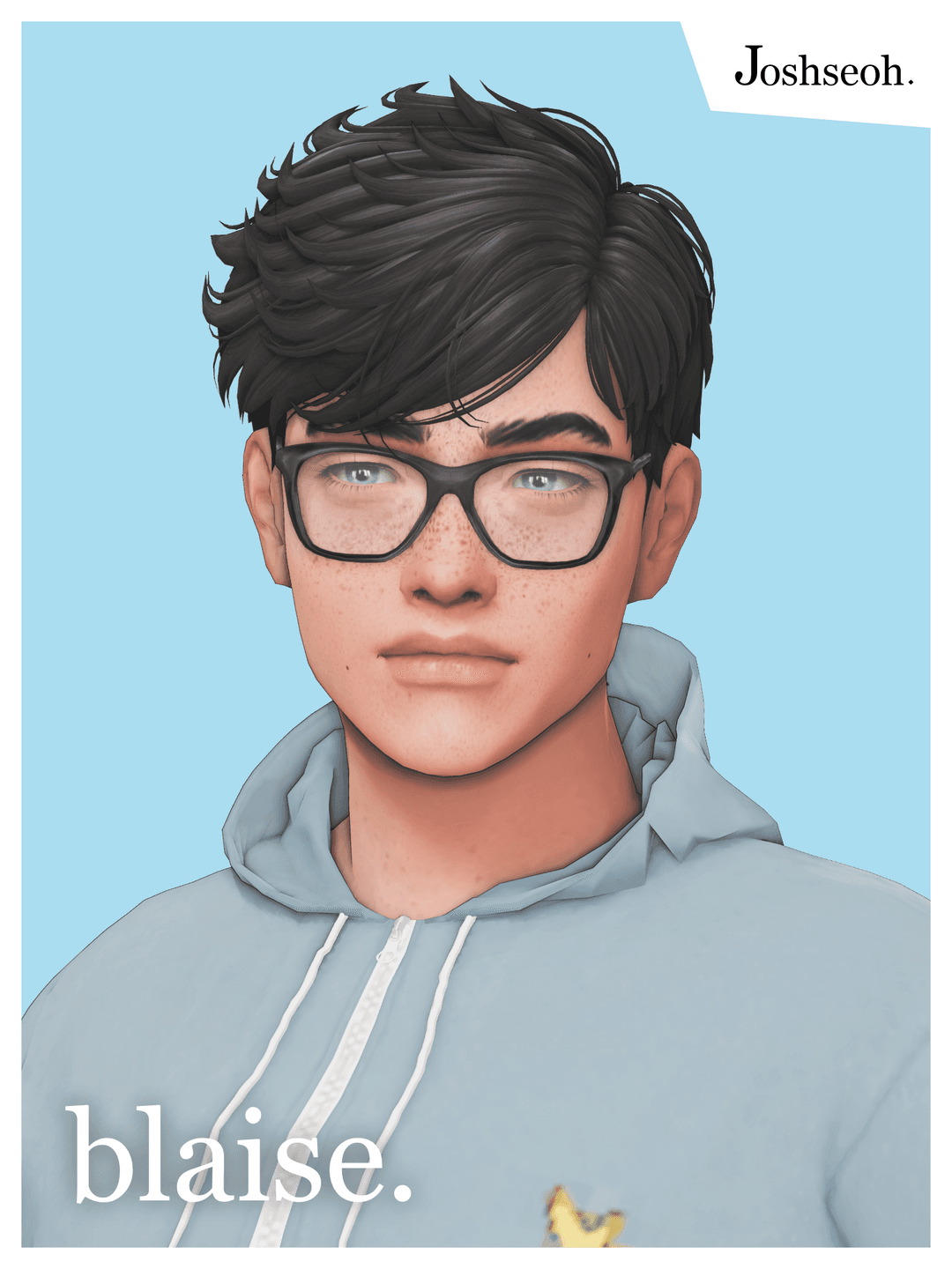 Скриншот мода Прическа Blaise Hair